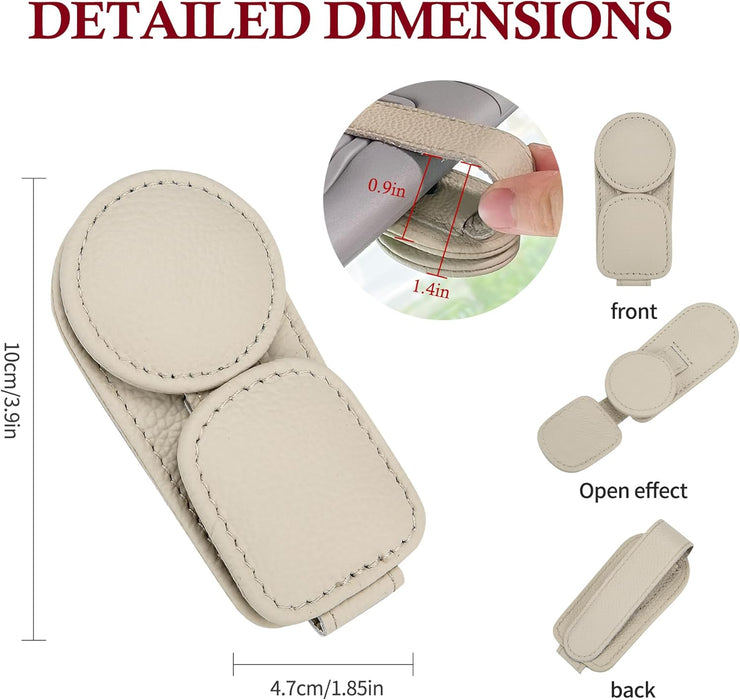 Sunglasses Holder for Car Visor