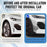 Pack-6 Car Spoiler Canards Kit