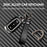 Leather Car Keychain - Carbon Fiber 