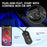 4PCS USB Interior Car Lights 48 Leds
