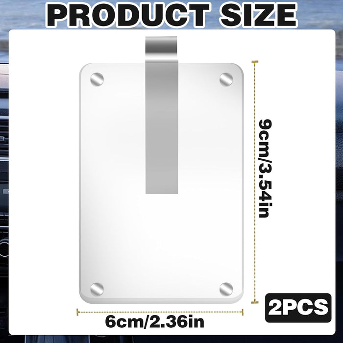 2Pcs Car Picture Holder
