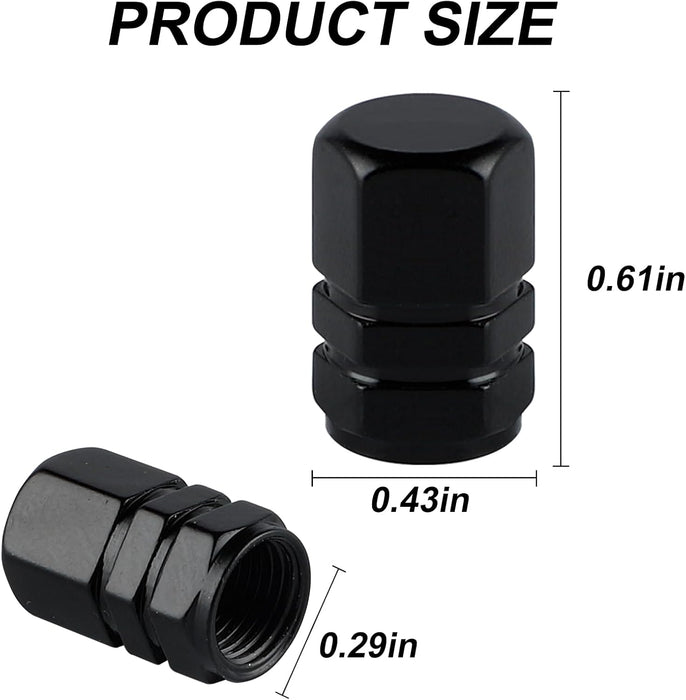 Aluminum Tire Stem Valve Caps 