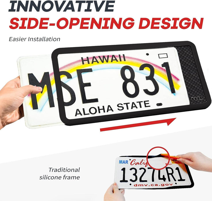 Silicone License Plate Frames
