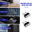 2 PCS USB LED Car Interior Atmosphere Lamp