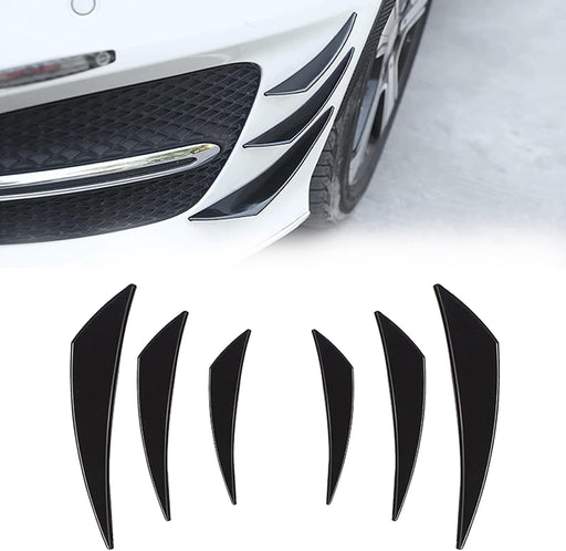 Pack-6 Car Spoiler Canards Kit