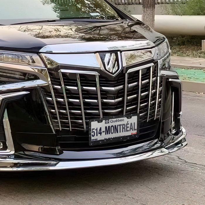 Bling License Plate Frame for Women