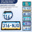 2 Pack Black License Plate Frames