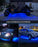 Car Led Strip Lights 24" Connectable Blue Led Light Strip for Cars Boat Marine Golf Cart Trucks Waterproof 12V Led Light Strip, 4Pack