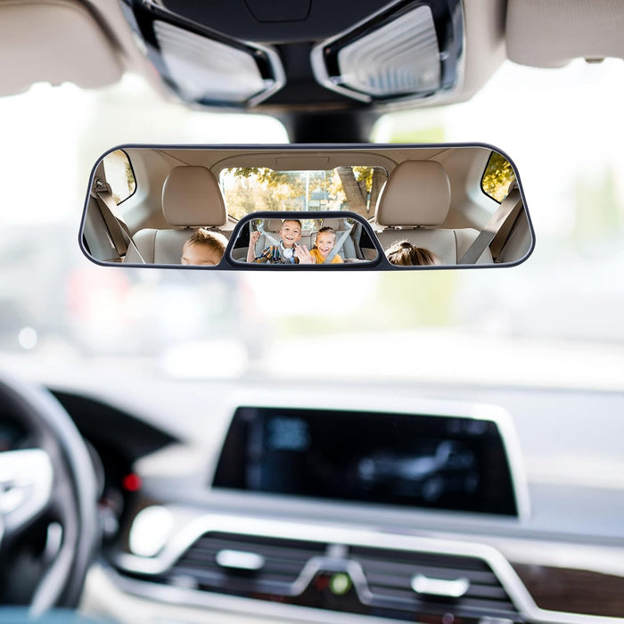 12" Car Rear View Mirror, Car Panoramic 