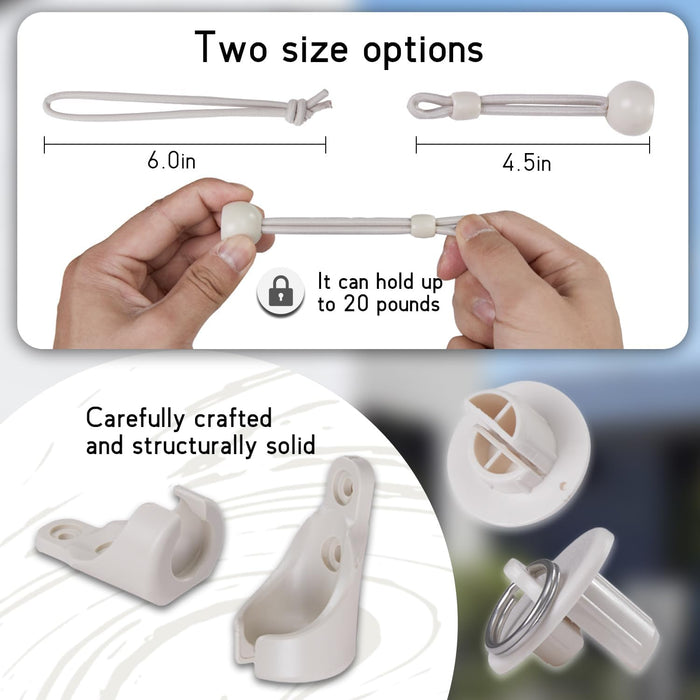New Bungee Kit + End Cap, Universal Replacement 