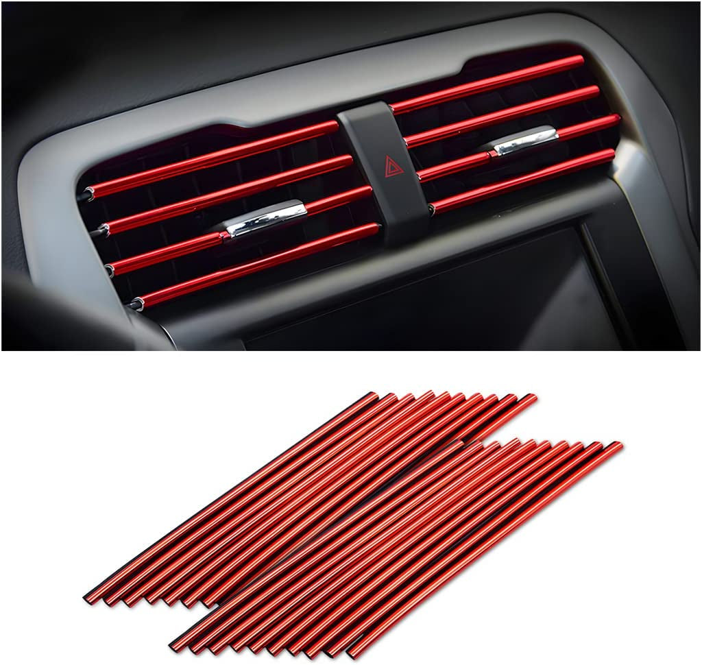 20 Pieces Car Air Conditioner Decoration Strip