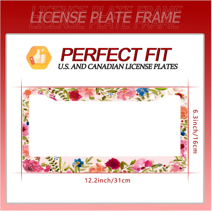 Personalise Artistic Flower Pink License