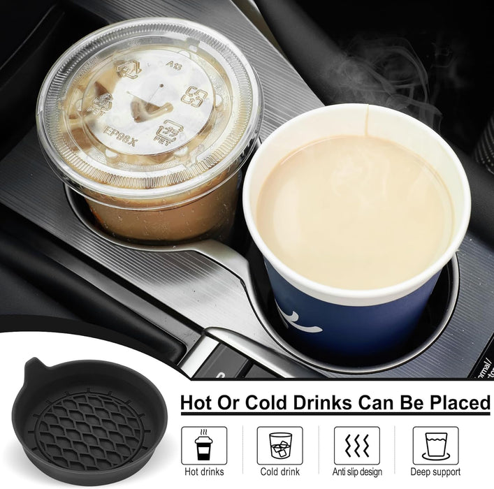 Car Cup Holder Coaster, Silicone Cup Holder