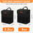 Car Trash Can Bin with Lid Hanging 