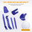 5PCS Auto Trim Removal Tool Kit No-Scratch Pry Tool Kit for Car Door Clip Panel & Audio Dashboard Dismantle -5PCS