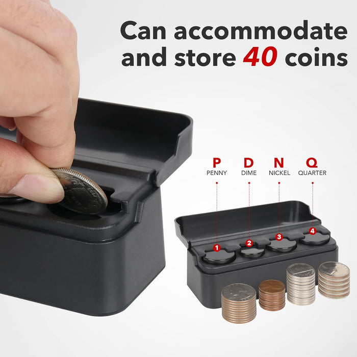 Coin Holder for Car, Coin Change