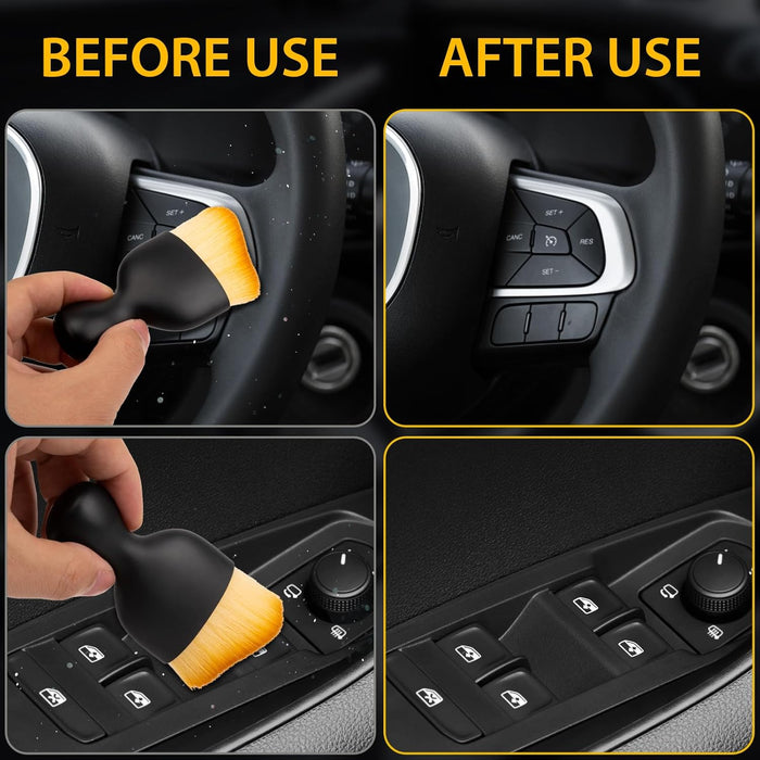 2PCS Car Interior Detailing Brush