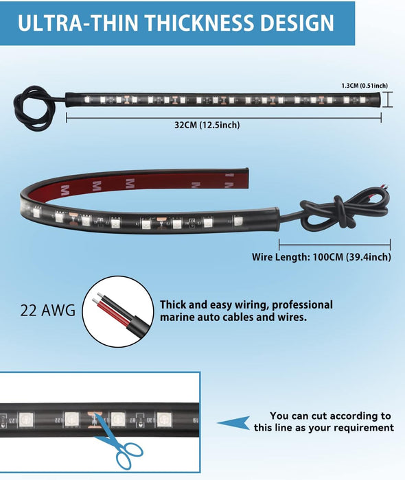 12V Led Light Strip 32CM 