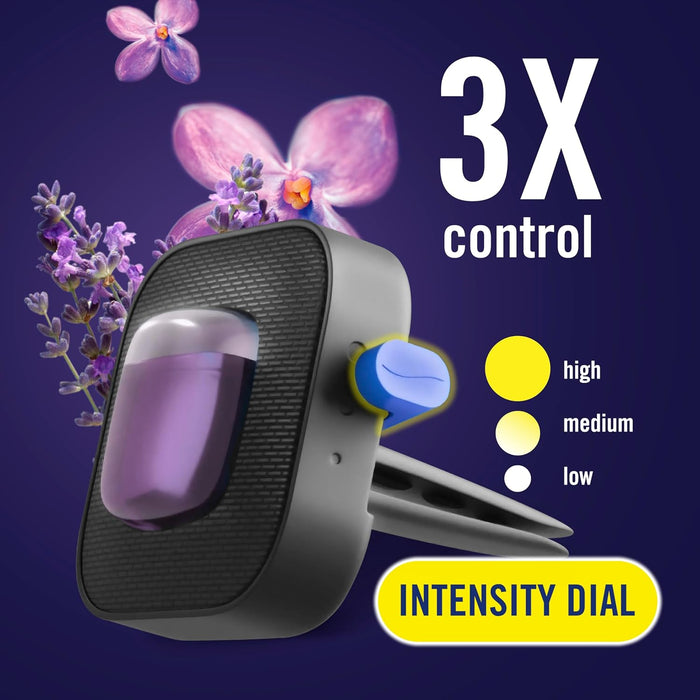 Car Vent Clip, Downy Calm Scent, 2 Count, 0.13 Oz Total