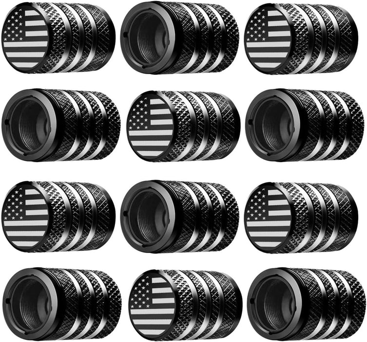 Tire Valve Stem Cap Cover - (12 Pack) 