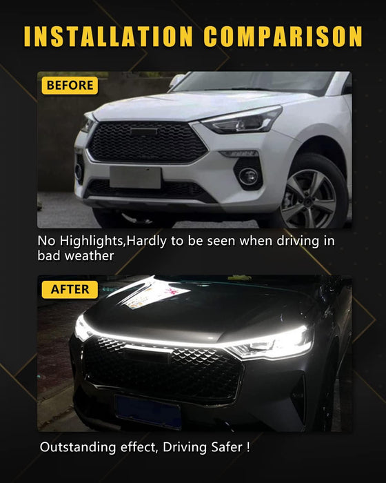 Led Hood Light Strip Exterior Car Led Strip Light