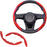 2Pcs Universal Fit Carbon Fiber Steering Wheel 
