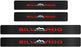 4Pcs Car Door Sill Protector Reflective 4D