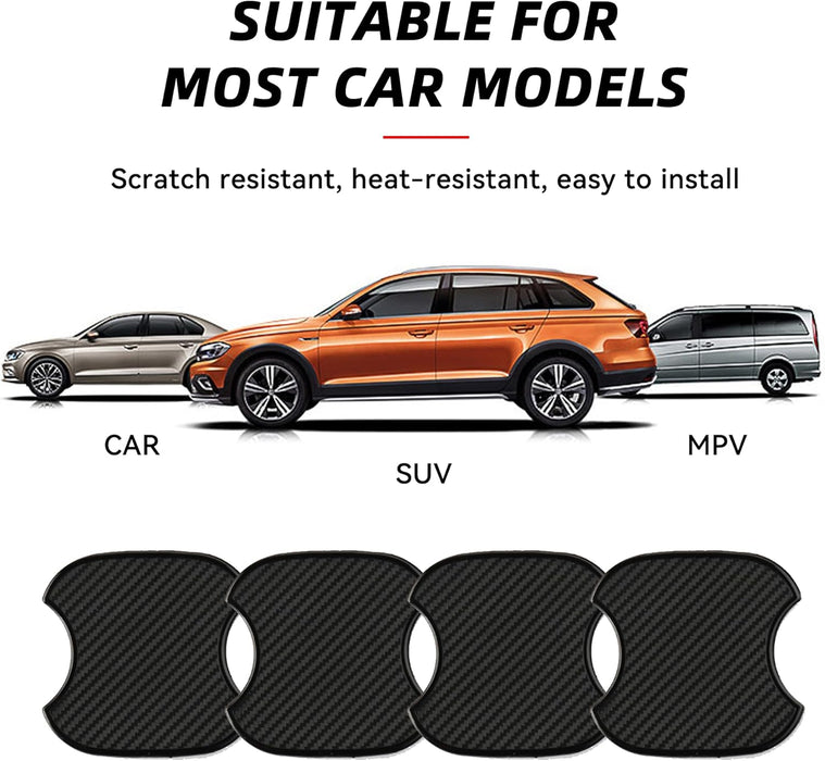 4PCS Car Door Handle Cup Scratch Protectors