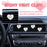4PCS Heart-Shaped Car Vent Clips 