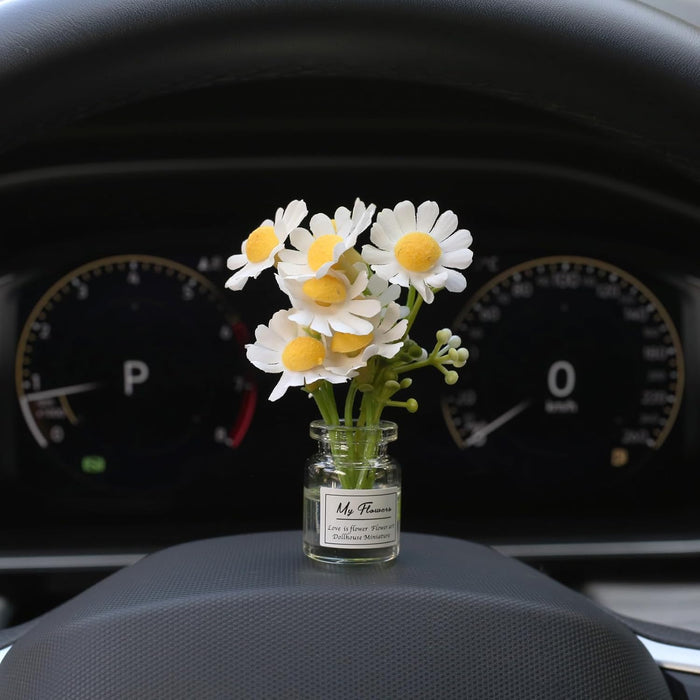 Daisy Flower Car Accessories 