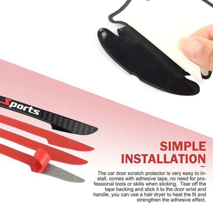 8PCS Car Door Protector, Sports Car Door 