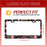 Floral License Plate Frame Beautiful Flower