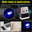 4 PCS USB LED Car Interior Atmosphere Lamp