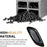 6 PCS Car Hood Side Door Vent Covers