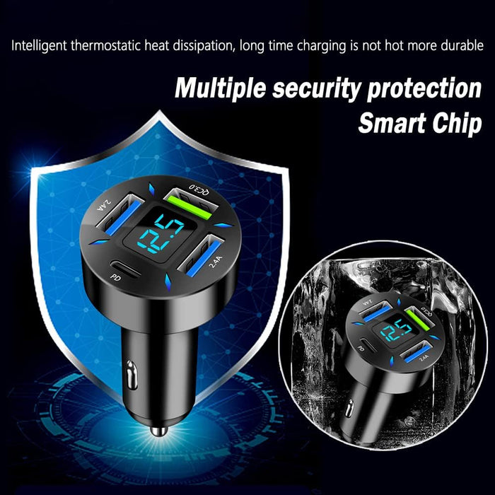 Car Charger 66W Super Fast Charging