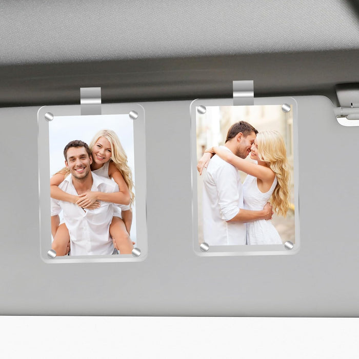 2Pcs Car Picture Holder