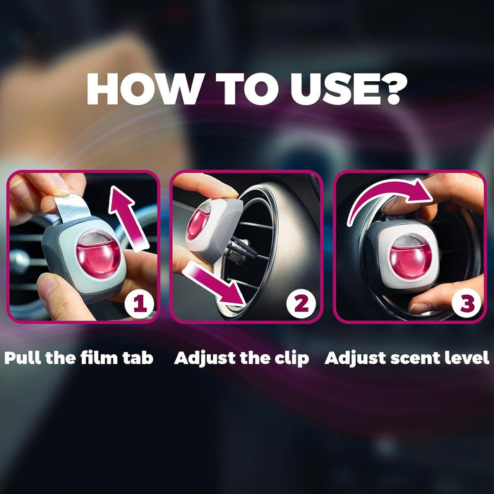 Honey Peach Scent Car Air Freshener