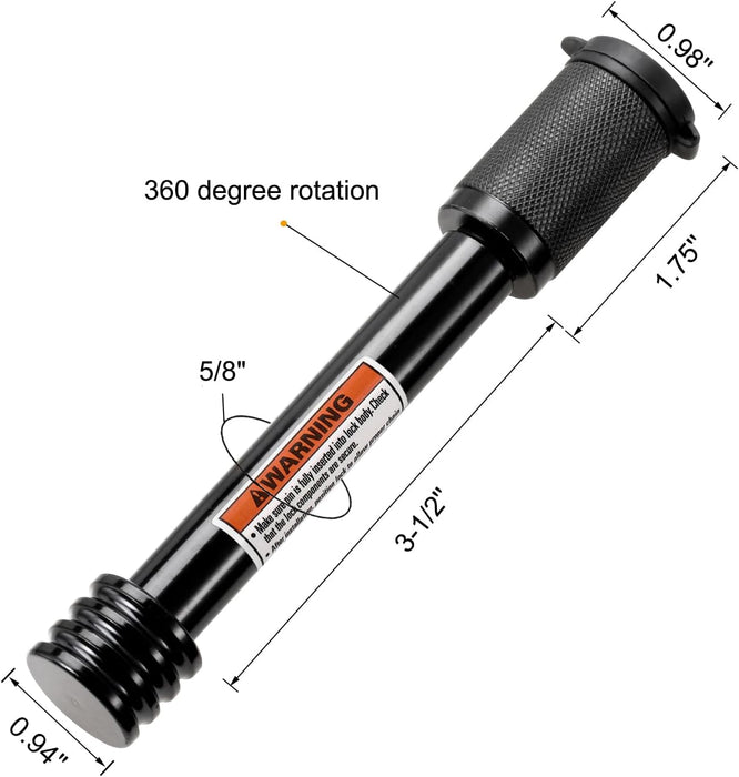 Hitch Receiver Pin Lock
