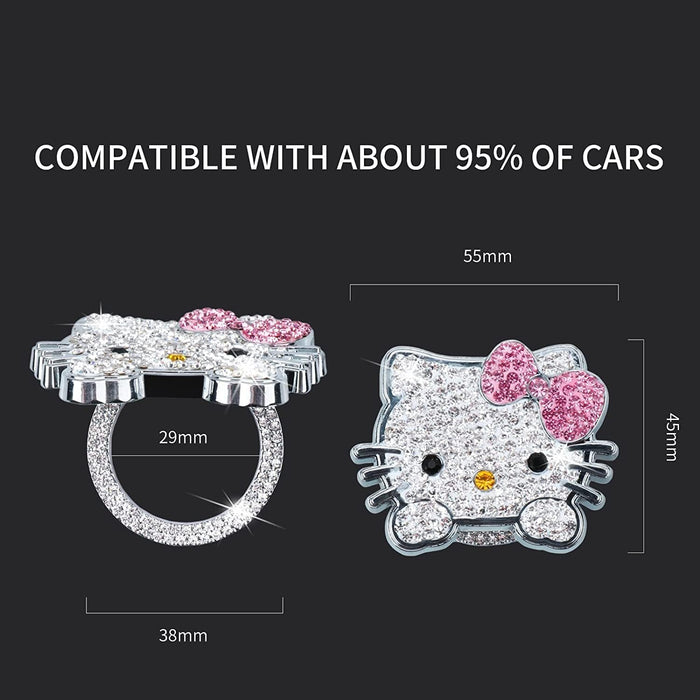 Bling Car Push to Start Button Cover Accessories