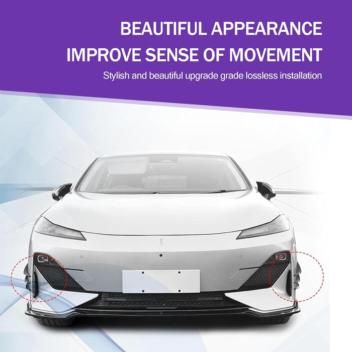 6 PCS Car Spoiler Canards Kit
