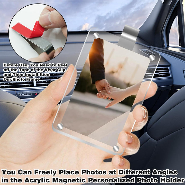 2Pcs Car Picture Holder