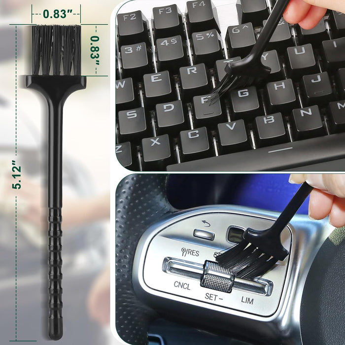 Car Interior Duster Detail Brush Cleaning Gel Kit