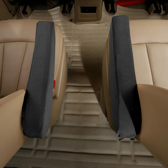 2 Pcs Car Front Seat Armrest Covers