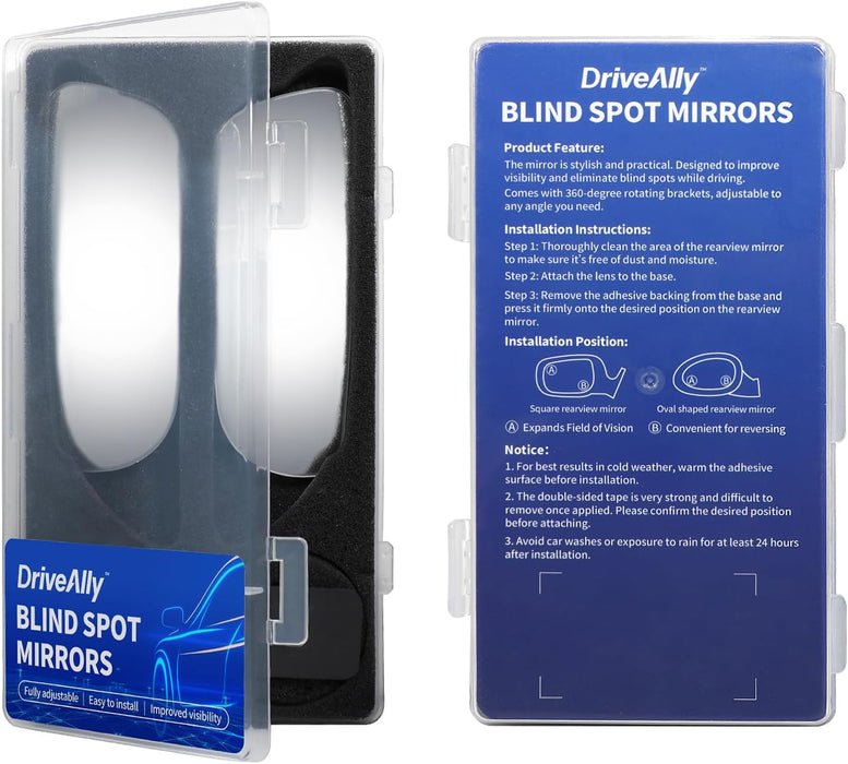 2 PCS Car Blind Spot Mirror