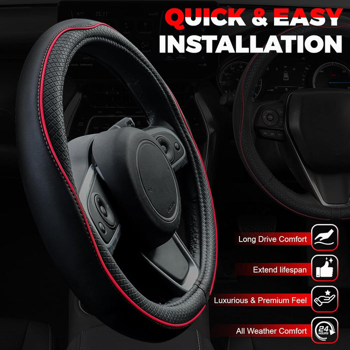 Car Steering Wheel Cover