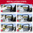 Blind Spot Mirrors, Heart Shaped HD Glass Frameless 