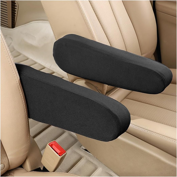 2 Pcs Car Front Seat Armrest Covers