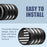 Tire Valve Stem Cap Cover - (5 Pack)