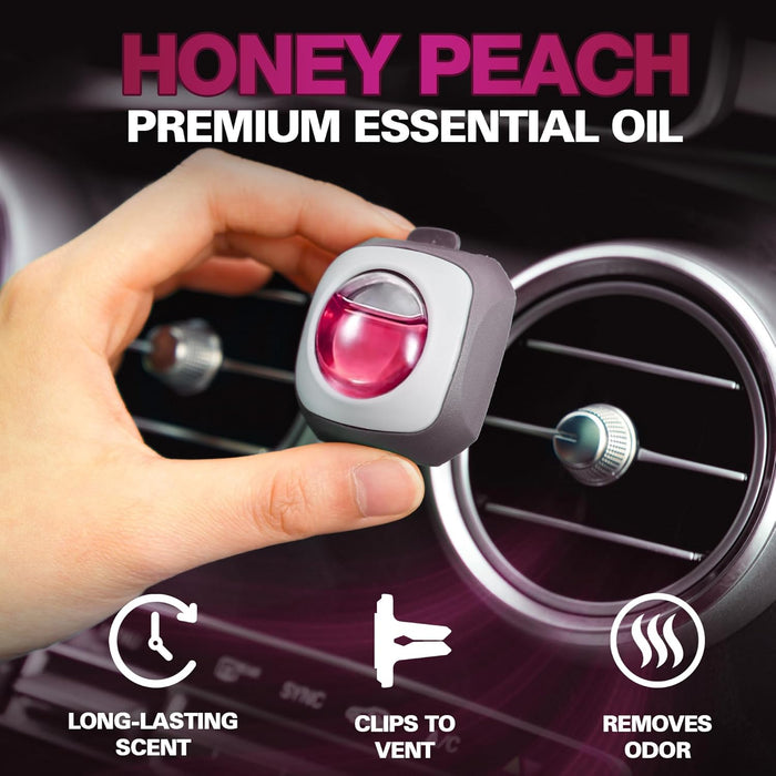 Honey Peach Scent Car Air Freshener
