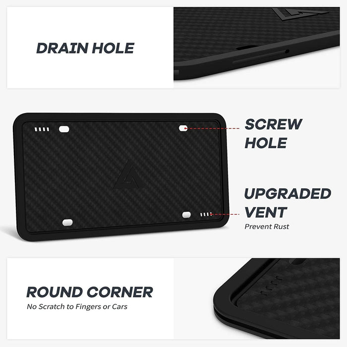 Silicone License Plate Frames